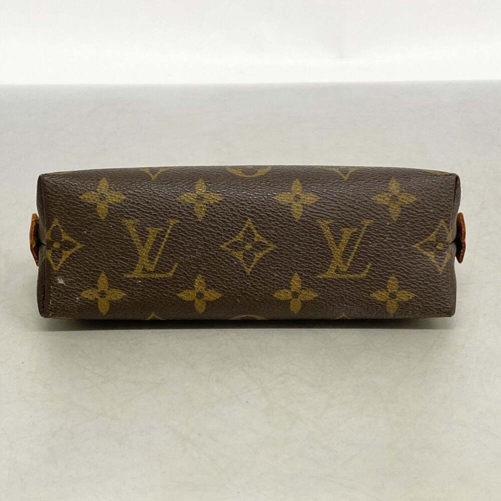 LOUIS VUITTON Authentic Brown Monogram Pochette Pouch - Picture 3 of 9